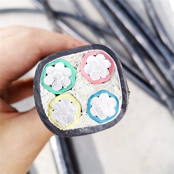 Aluminum/XLPE/PVC power electrical cable 0.6/1kV