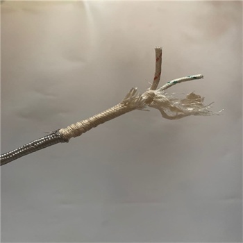 nickel plated copper wire Stainless steel  braided High temperature resistant cable  GN500-02-P	