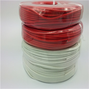  fiberglass braided  silicone rubber insulated high temperature cable