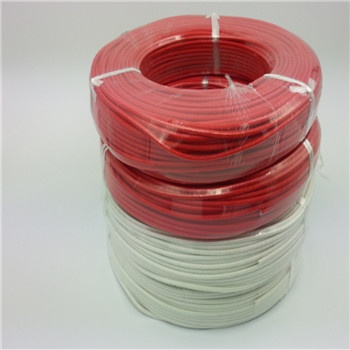 Fiberglass braid High Temperature Resistant Silicone Rubber Cable And Wires