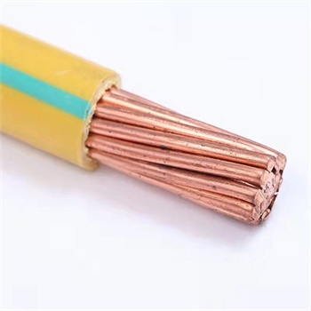 Yellow/green 35mm2 50mm2 70mm2 copper ground earth cable 60227 IEC