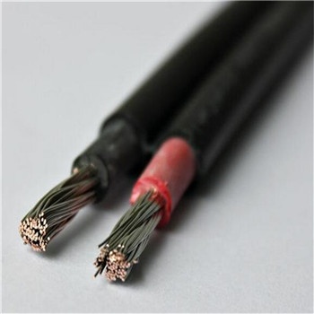 4mm2, 6mm2, 10mm2 Dual core TUV Certification Solar PV DC Cable 0.6/1.0kV