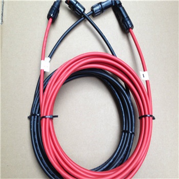 1000v 1500v Red Or Black solar Connectors Male Female Solar Extension Cable for Solar Power System