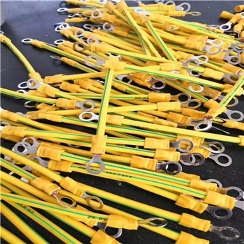 Solar Earth Cable Yellow Green Grounding Wire