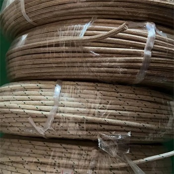 500deg.C mica wrapped fiberglass braided high temperature wire cable