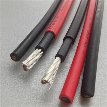 4mm2 6mm2 10mm2 High quality TUV certificated solar pv panel pv1f DC cable