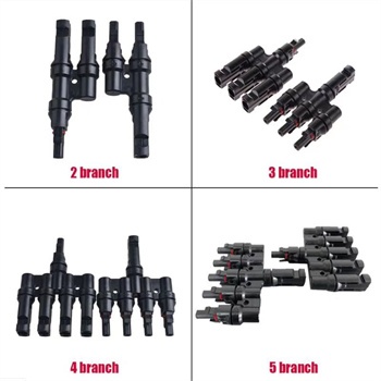 2-way,3-way,4-way,5-way solar t-branch MC4 Connector for solar system,TUV,IP68