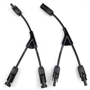 MC4 Connector Y Splitter 2 way branch - Pair (Male & Female)