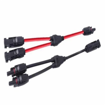 1Y Type Parallel Series Solar Panel Assembly Cable Branch Connector