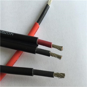 TUV PV1-F 4mm 6mm twin solar cable DC Rated for solar panel solar system