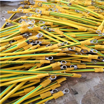 Solar Module BVR 2.5mm 4mm 6mm Yellow/Green Bridge Grounding Coil Wire Aperture 5mm/6mm/8mm Earthing Grounding Cable