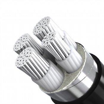 Aluminum Alloy Conductor XLPE Insulated PVC Sheathed AC Power Electrical Cable