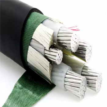 Aluminum Alloy Conductor XLPE Insulated PVC Sheathed AC Power Electrical Cable