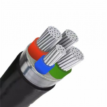 Aluminum Alloy Conductor XLPE Insulated PVC Sheathed AC Power Electrical Cable