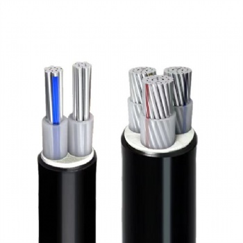 Aluminum Alloy Conductor XLPE Insulated PVC Sheathed AC Power Electrical Cable